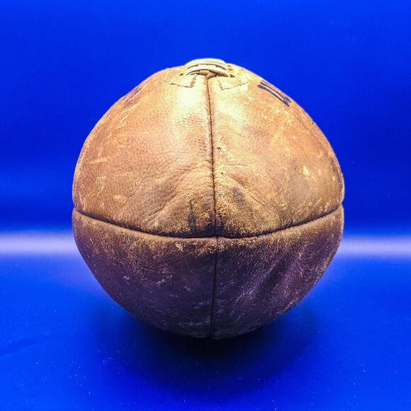 Vintage 1960s Wilson "The Duke" Leather Official Pattern Football Made in USA - Picture 8 of 9